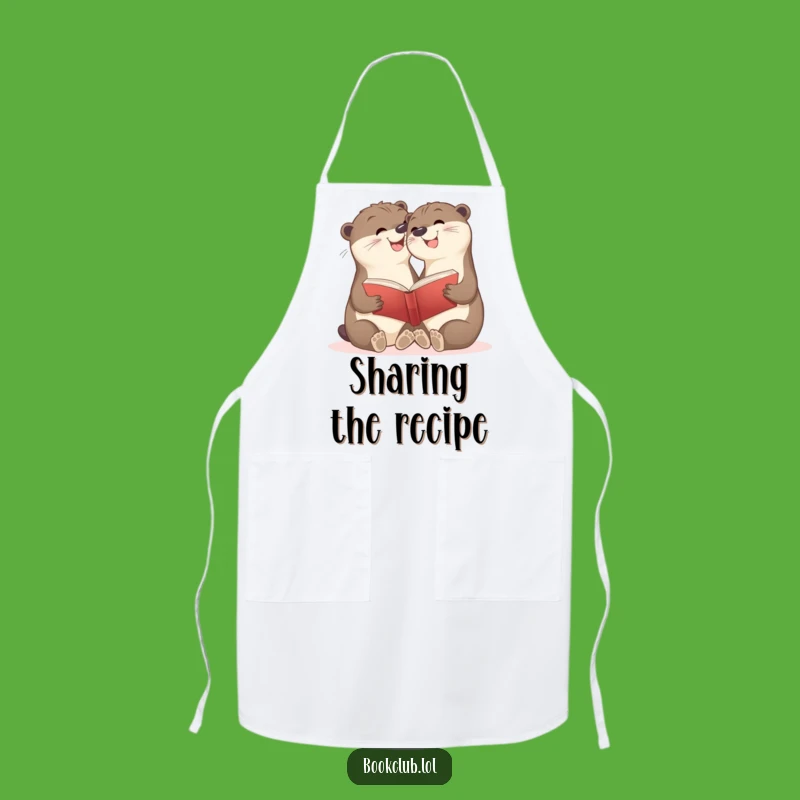 Funny Otter Apron: Share Kitchen Fun, Perfect Cheerful Gift