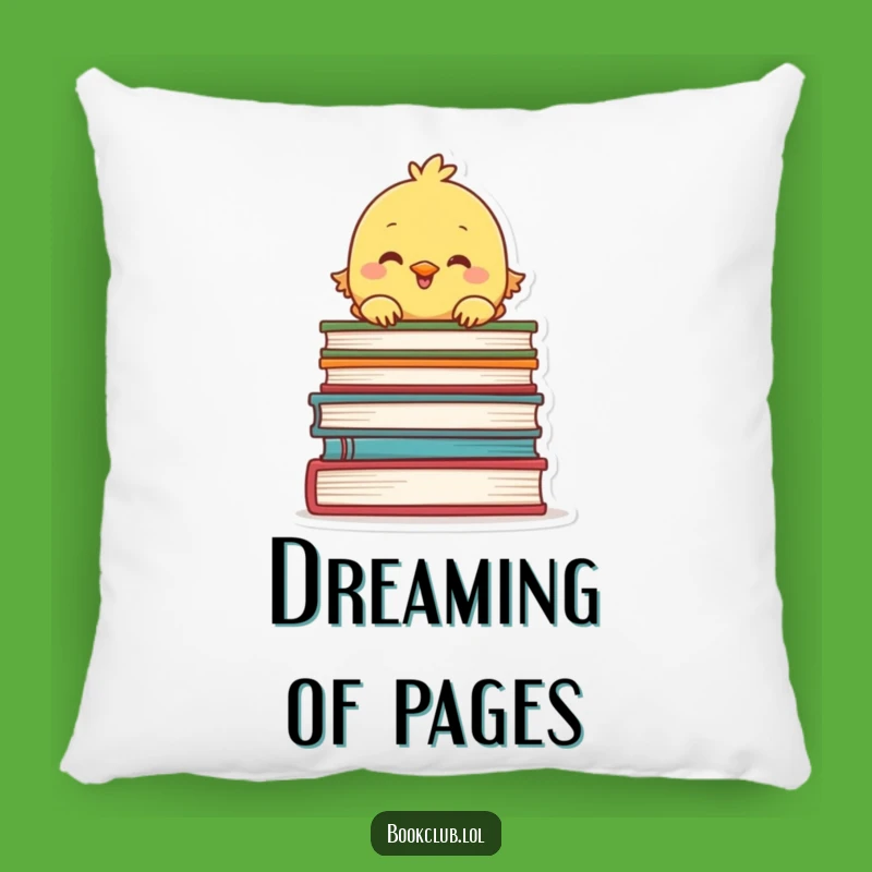 Funny Chick Pillow: Cozy Reading Companion, Perfect Comfort Gift