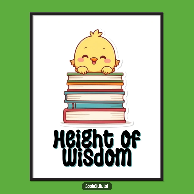 Funny Chick Digital Art: Instant Cheer, Perfect Printable Gift